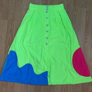 Mokuyobi Neon Skirt Medium